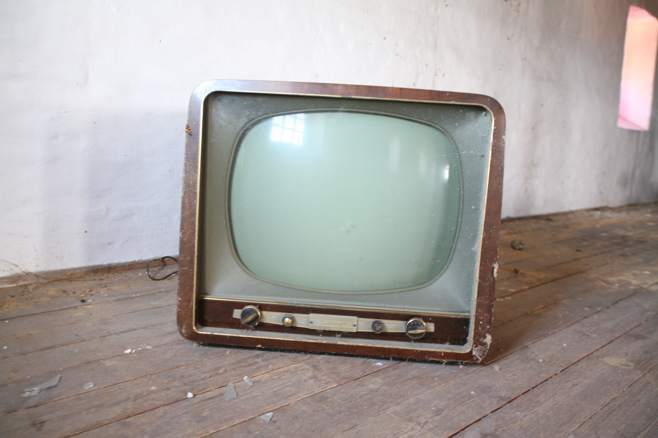 and old TV